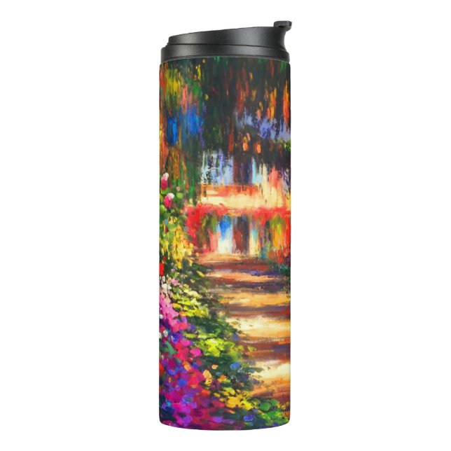  Monet Garden at Giverny Thermal Tumbler (Rotated Left)