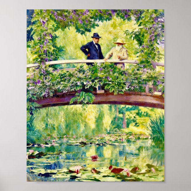 Monet Garden Giverny 1922 Poster (Front)
