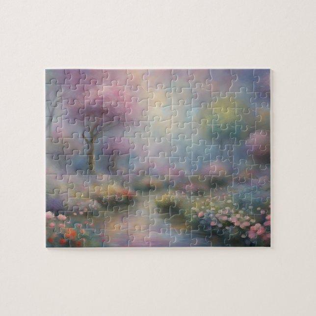 Monet Garden Jigsaw Puzzle (Horizontal)