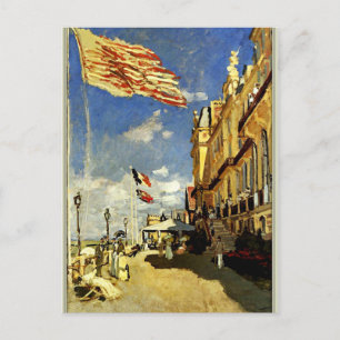 Monet - Hotel des Roches Noires, Trouville Postcard
