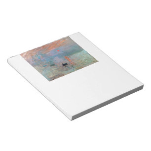 Monet , "Impression, Sunrise" Notepad