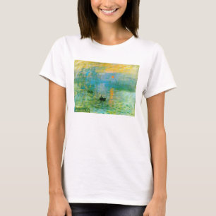 Monet Impressionism Sunrise T-shirt
