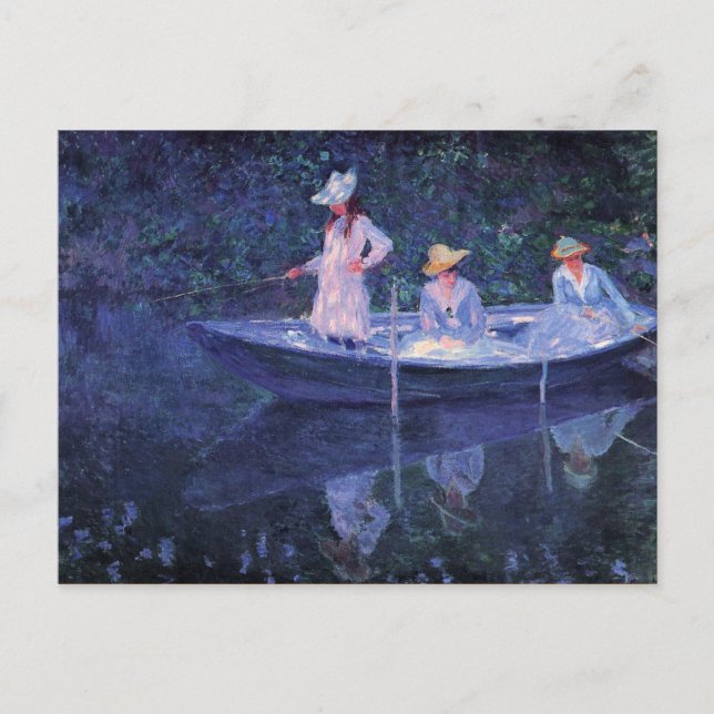 Monet - In the Norvegienne Postcard (Front)