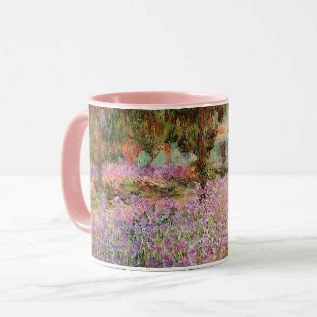 Monet - Irises in Monet's Garden Mug (Front Left)