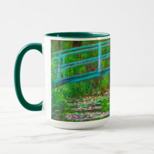 Monet Japanese Bridge and Water Lilies Mug