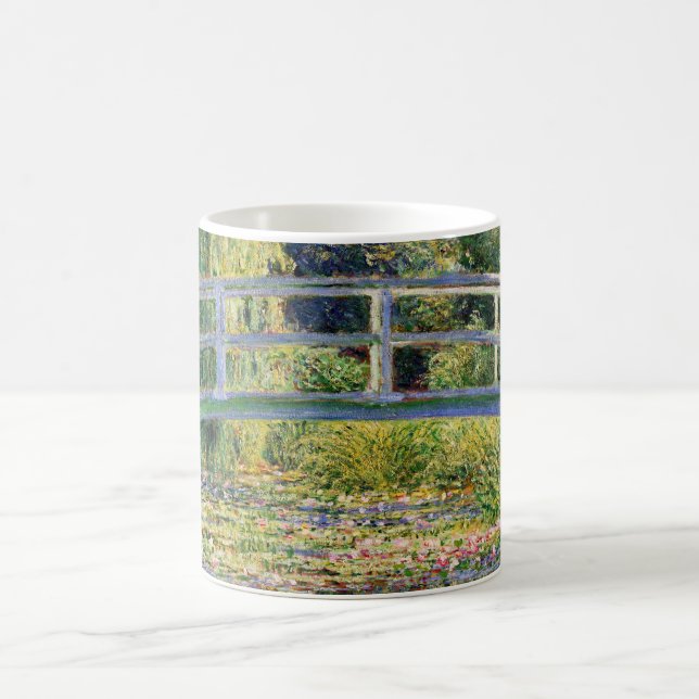 Monet Japanese Bridge with Water Lilies Mug (Center)
