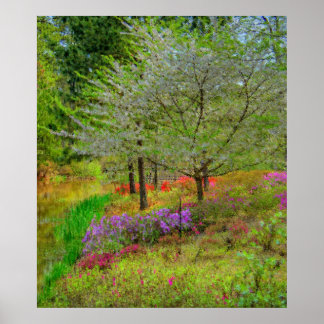 Monet Landscape Poster