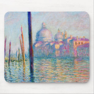 Monet Le Grand Canal Impressionist People Famous Mouse Pad