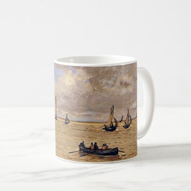 Monet - Lighthouse at the Hospice Coffee Mug (Front Right)