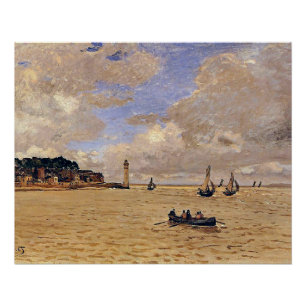 Monet - Lighthouse at the Hospice Poster