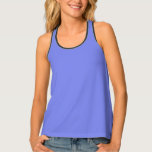 Monet - Lilac Blue Tank Top<br><div class="desc">Lilac Blue (Los Nenufares) solid colour.</div>