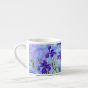 Monet Lilac Irises Espresso Cup