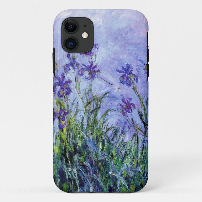 Monet Lilac Irises iPhone 5 Case (Back)