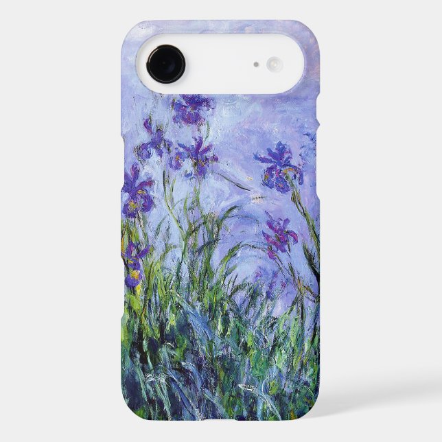 Monet Lilac Irises iPhone 6 case (Back)