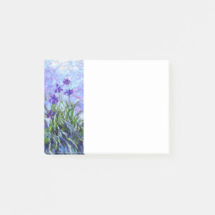 Monet Lilac Irises Post-it Notes