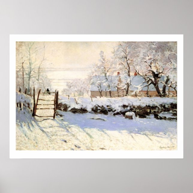 Monet Magpie Poster (Front)