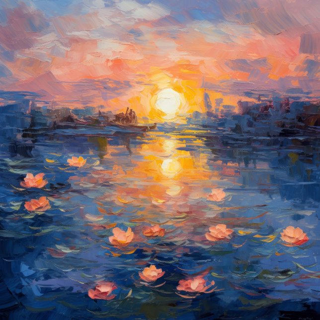 Monet Masterpieces Canvas Print (Capturing Moments, One Brushstroke at a Time.)