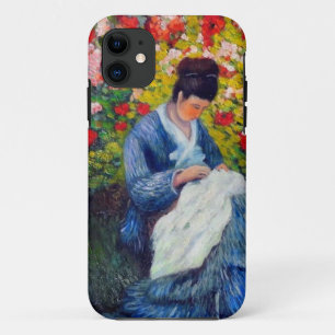 Monet Mother and Child in Garden iPhone 11 Case