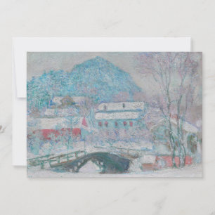 Monet - Norway, Sandviken Village in the Snow Invitation