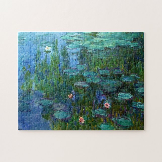 Monet Nympheas Water Lilies Puzzle (Horizontal)