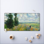 Monet painting, Poppy Field, Argenteuil, Desk Mat<br><div class="desc">Claude Monet's famous painting,  Poppy Field,  Argenteuil.</div>