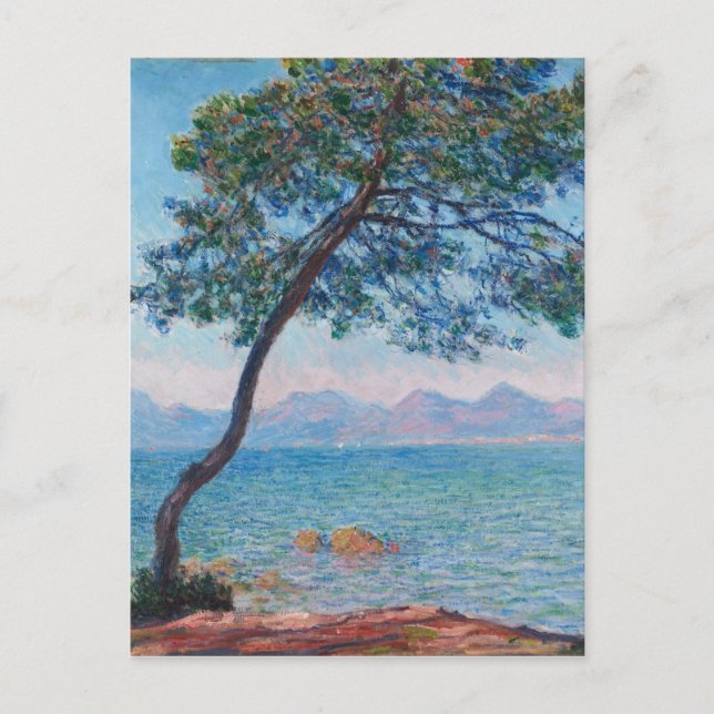 Monet Painting Postcard (Front)