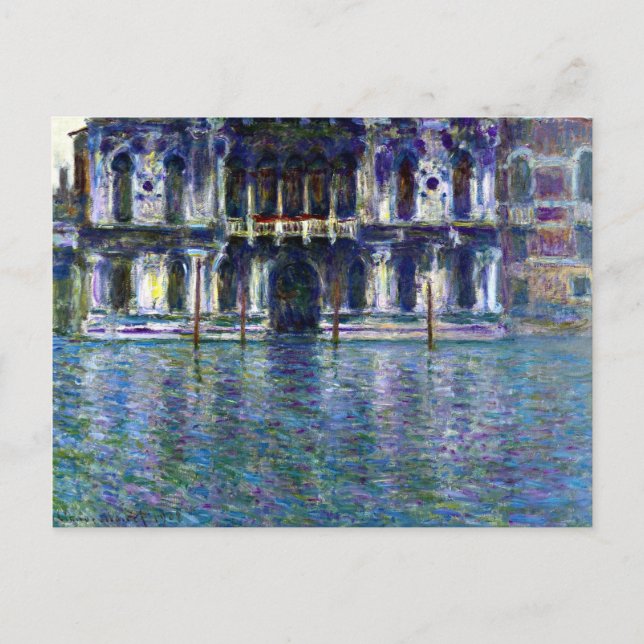 Monet - Palazzo Contarini, 1908 Postcard (Front)