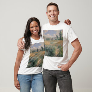 Monet Path on the Island of Saint Martin, Vétheuil T-Shirt
