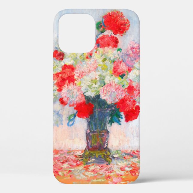 Monet Peonies Case-Mate iPhone Case (Back)