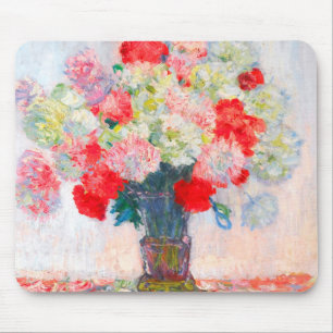 Monet Peonies Mouse Pad