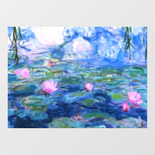 Monet Pink Water Lilies 