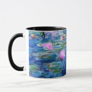 Monet Pink Water Lilies Mug