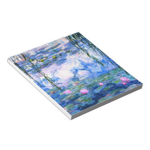 Monet Pink Water Lilies  Notepad