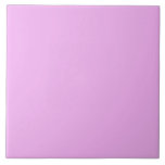 Monet, Pinkish-Purple Solid Colour Ceramic Tile<br><div class="desc">Water Lilies,  1919 famous painting by Claude Monet,  with colour coordinated solid colours pinkish-purple and Monet blue,  ready to mix and match.</div>