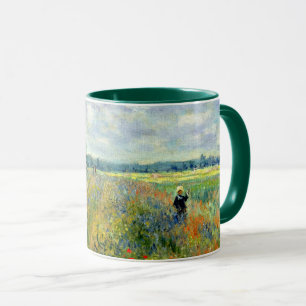 Monet - Poppy Field, Argenteuil Mug