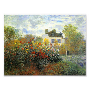 Monet Rose Garden Photo Print