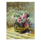 Monet Roses Print