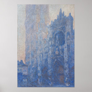 Monet - Rouen Cathedral, Tour D'Albane Poster