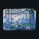 Monet’s Water Lilies Bath Mat<br><div class="desc">Monet’s Water Lilies.  
Please visit my store for more interesting design and more colour choice => zazzle.com/iwheels*</div>