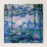Monet’s Water Lilies Jigsaw Puzzle<br><div class="desc">Please visit my store for more interesting design and more color choice.
=> zazzle.com/iwheels*</div>