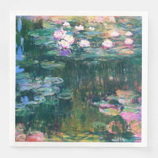 Monet’s Water Lilies Napkin