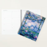 Monet’s Water Lilies Planner<br><div class="desc">Please visit my store for more interesting design and more colour choice => zazzle.com/iwheels*</div>