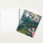 Monet’s Water Lilies Planner<br><div class="desc">Please visit my store for more interesting design and more colour choice => zazzle.com/iwheels*</div>