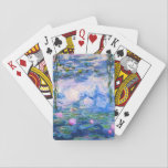 Monet’s Water Lilies Playing Cards<br><div class="desc">Monet’s Water Lilies. Please visit my store for more interesting design and more colour choice. =>     zazzle.com/iwheels*</div>