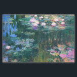 Monet’s Water Lilies  Tissue Paper<br><div class="desc">Monet’s Water Lilies.  
Please visit my store for more interesting design and more colour choice => zazzle.com/iwheels*</div>