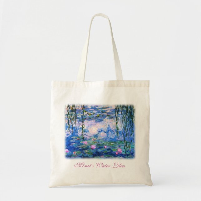 Monet’s Water Lilies Tote Bag (Front)