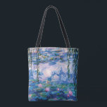 Monet’s Water Lilies Tote Bag<br><div class="desc">Monet’s Water Lilies.  
Please visit my store for more interesting design and more colour choice => zazzle.com/iwheels*</div>