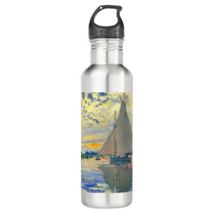 Monet Sailboat at Le Petit-Gennevilliers 710 Ml Water Bottle