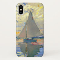 Monet Sailboat at Le Petit-Gennevilliers