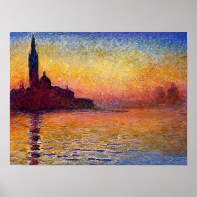 san giorgio maggiore at dusk prints